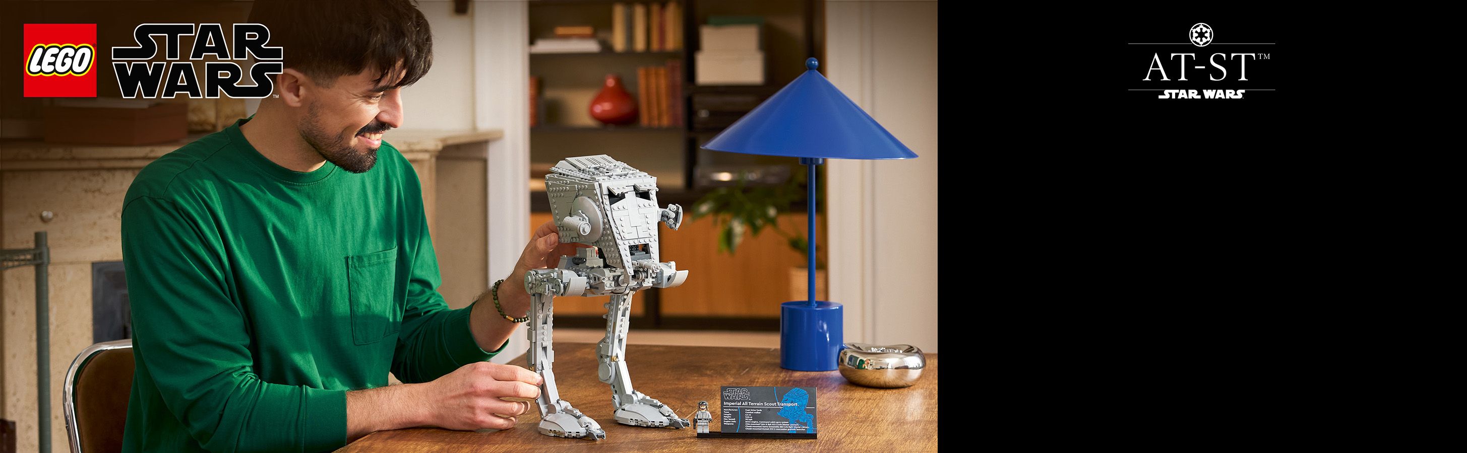 Dokonalý model Chodce AT-ST™ z&nbsp;kostek